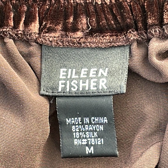 Eileen Fisher Silk/Rayon Wrapped Velvet Maxi Skirt - Picture 12 of 12